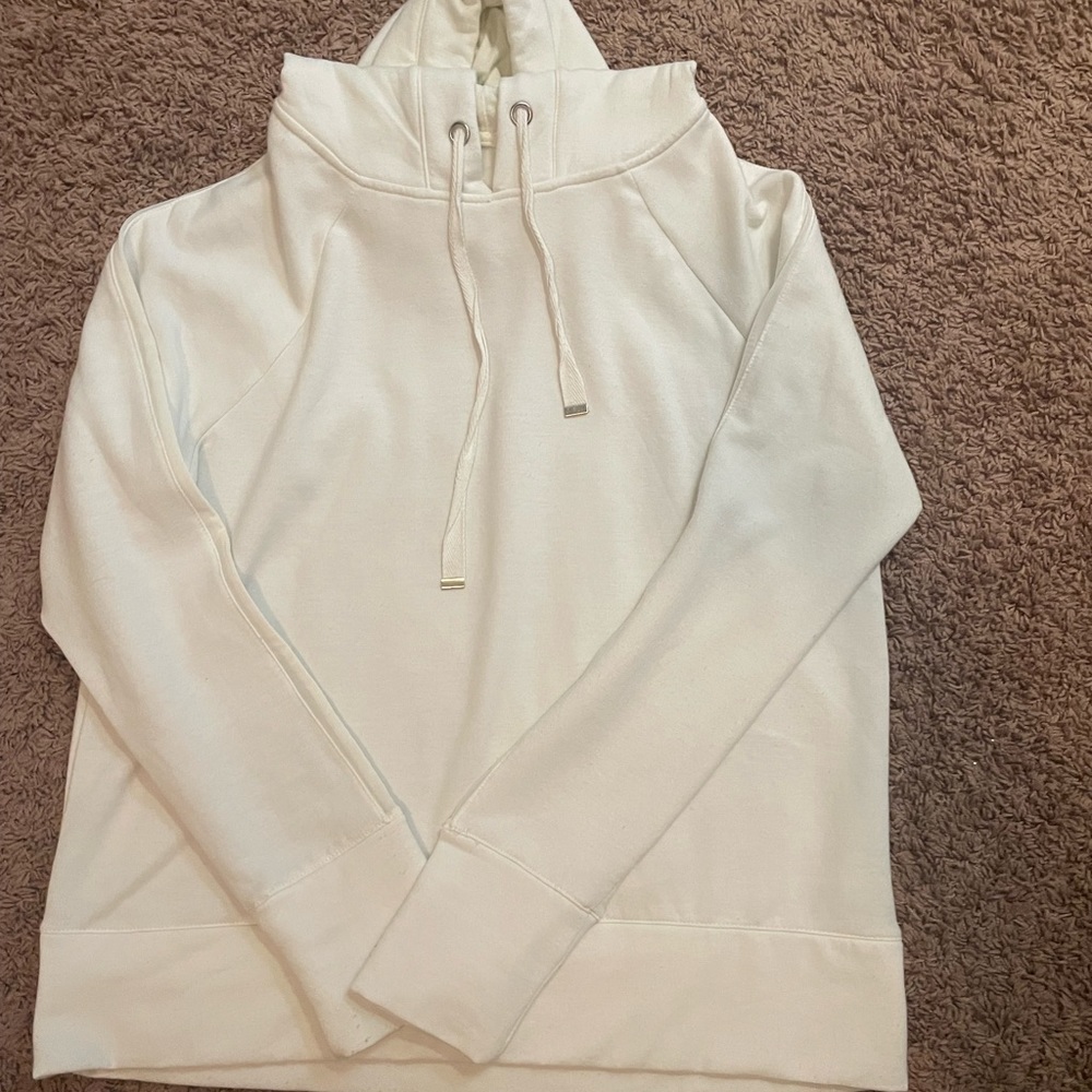 White hoodie